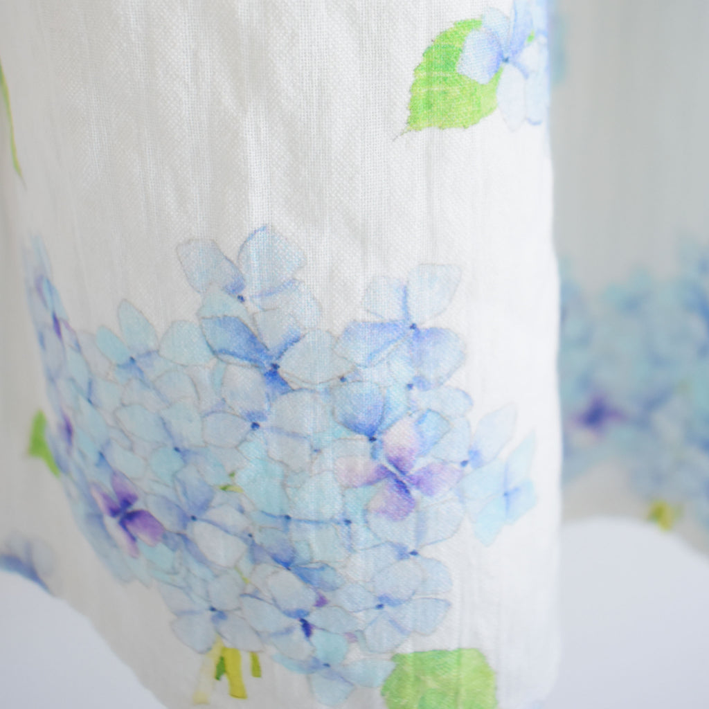 Tiered Maxi Skirt, Hydrangea by Sara Fitz