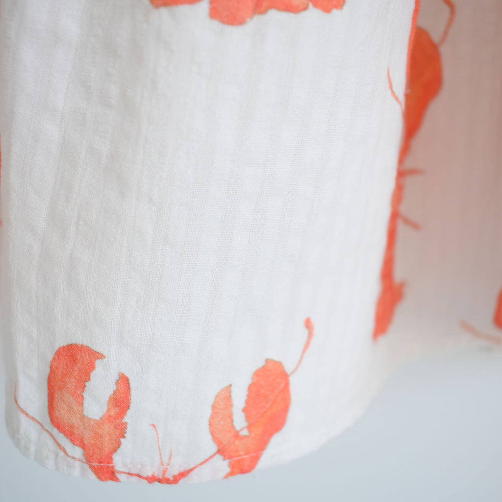 Tiered Maxi Skirt, Lobster by Sara Fitz