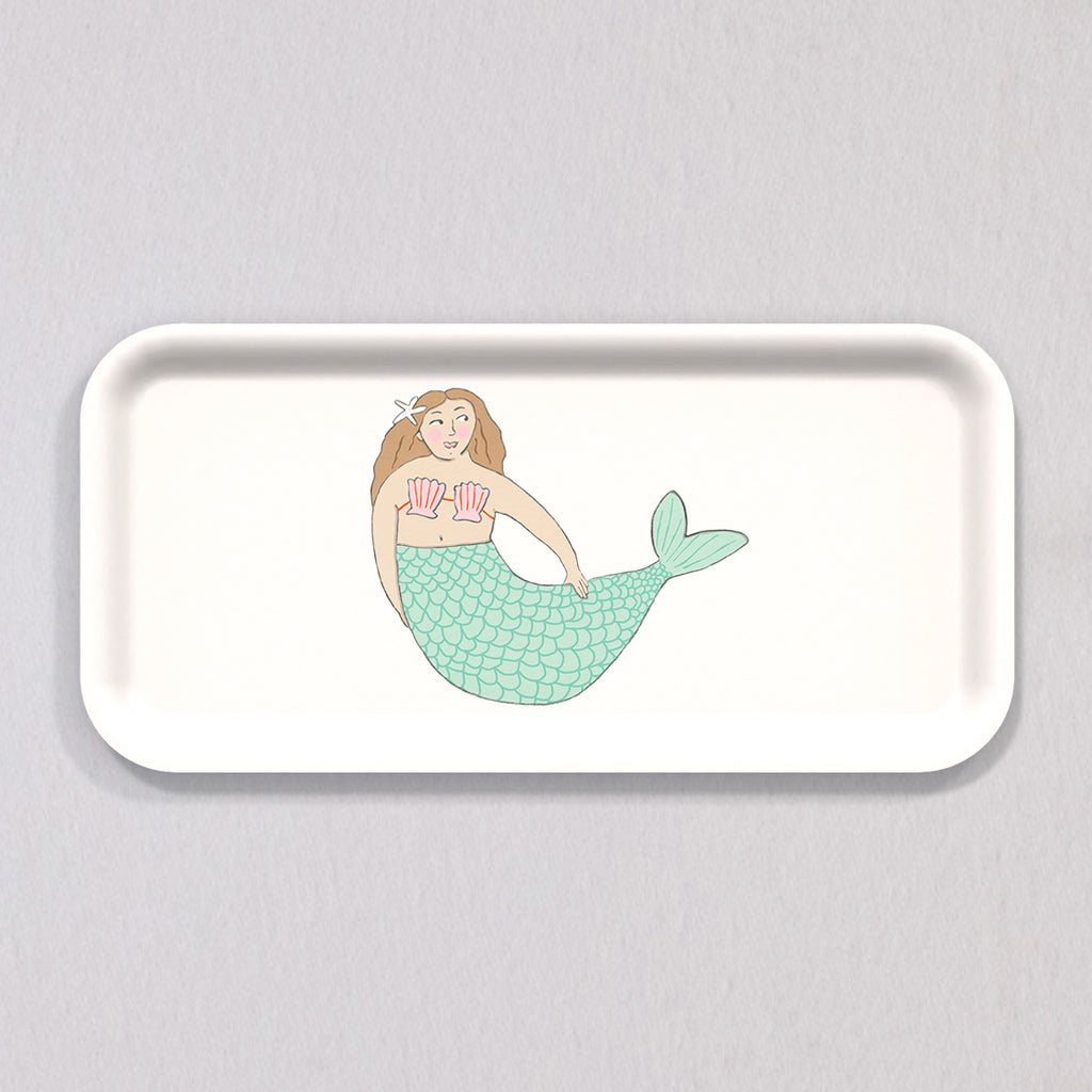 Small Mermaid Tray by Sara Fitz
