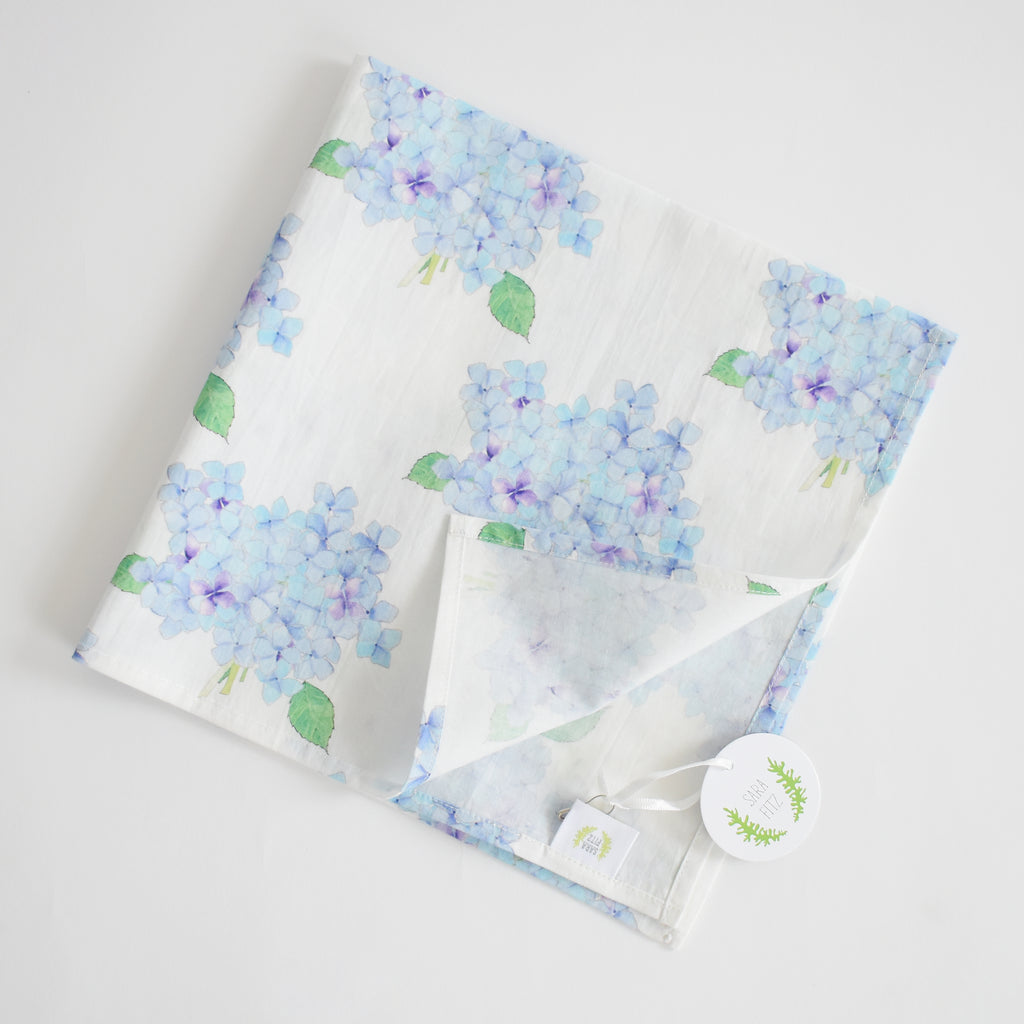 Hydrangea Napkins by Sara Fitz