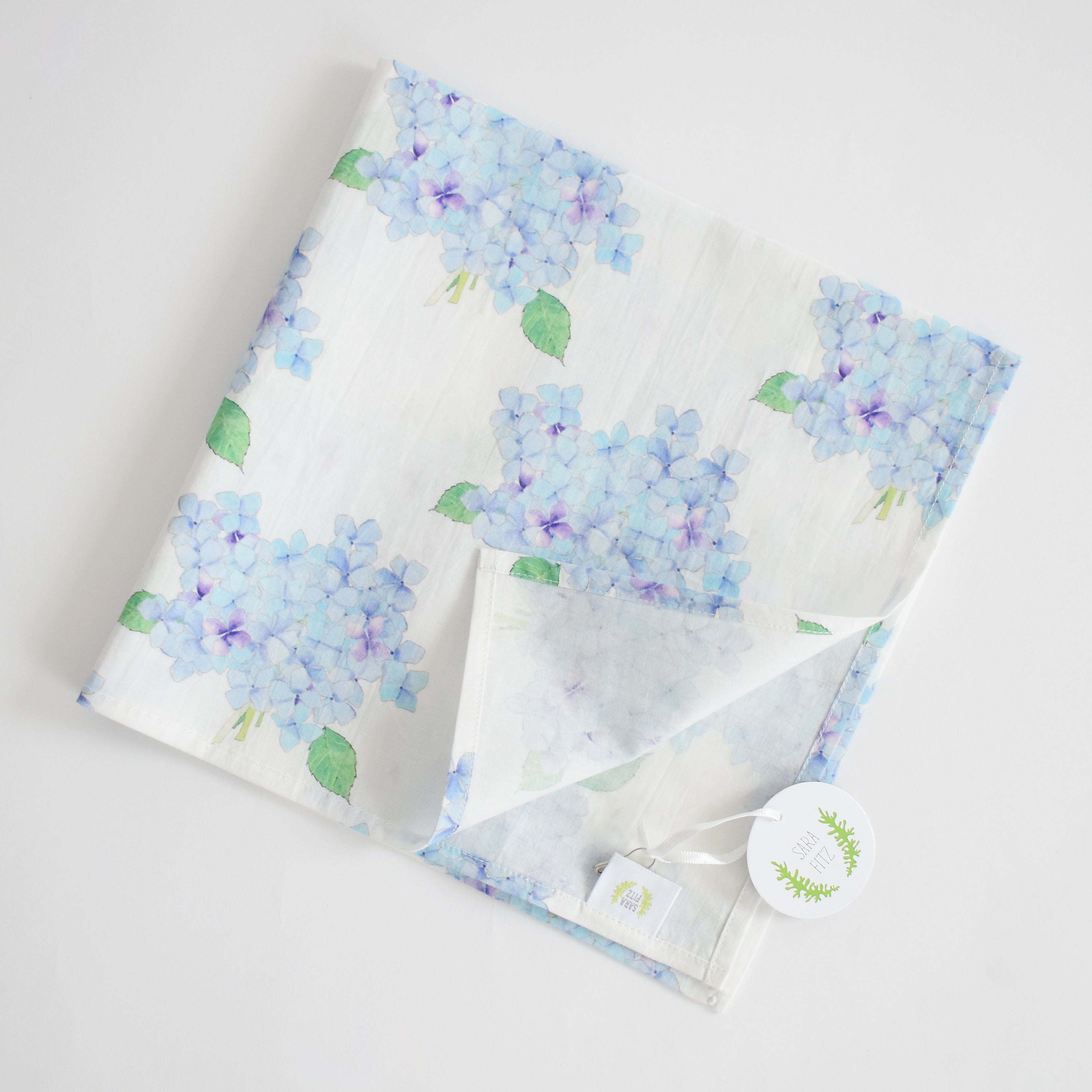 Hydrangea Napkins by Sara Fitz