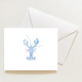 Blue Lobster Note Card