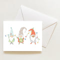 Gnomes Note Card by Sara Fitz