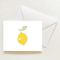 Lemon Note Card by Sara Fitz