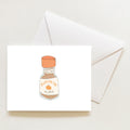 Pumpkin Spice Note Card by Sara Fitz