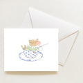 Teacup Mouse Note Card