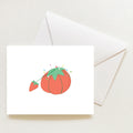 Tomato Pincushion Note Card