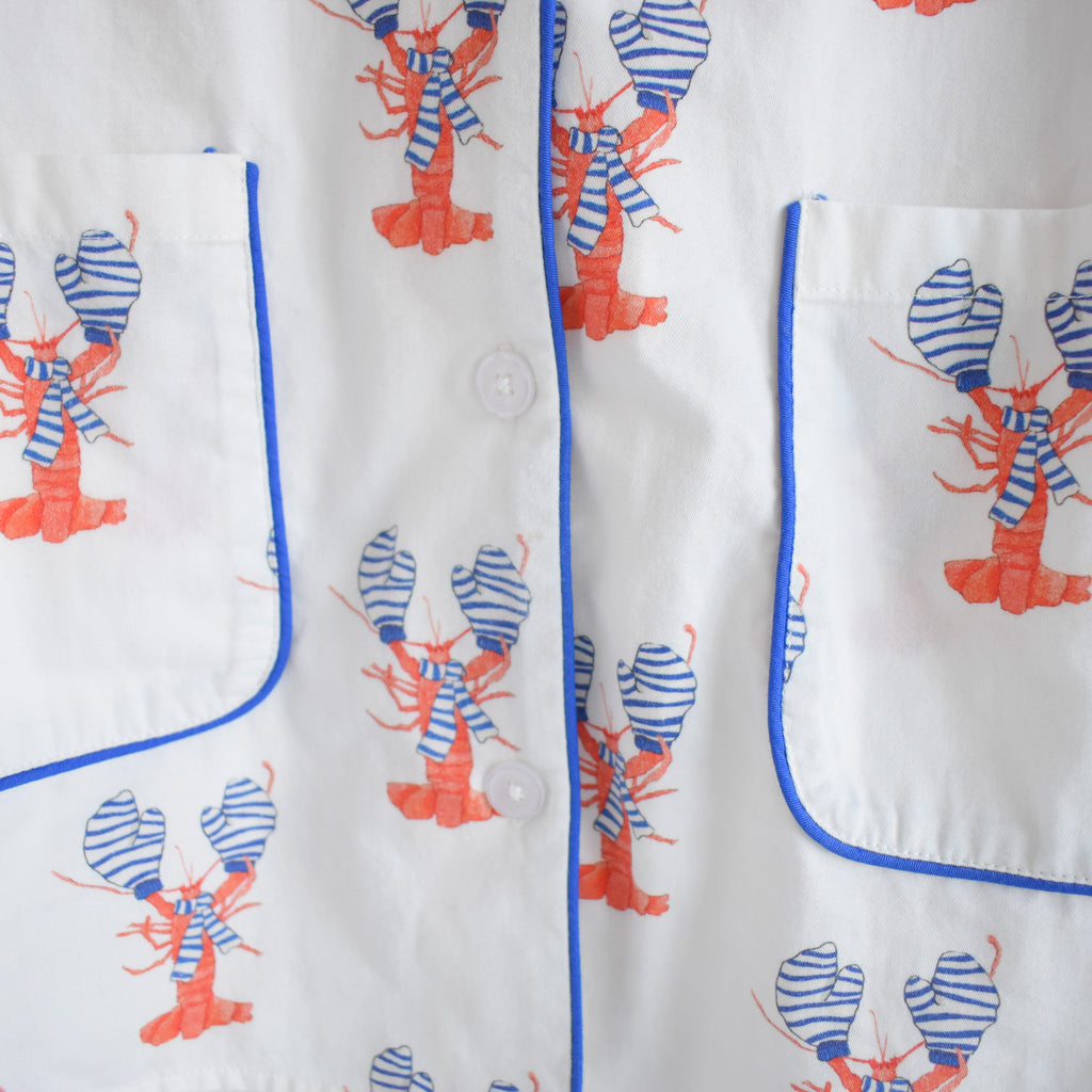Cozy Lobster Pajama Set by Sara Fitz