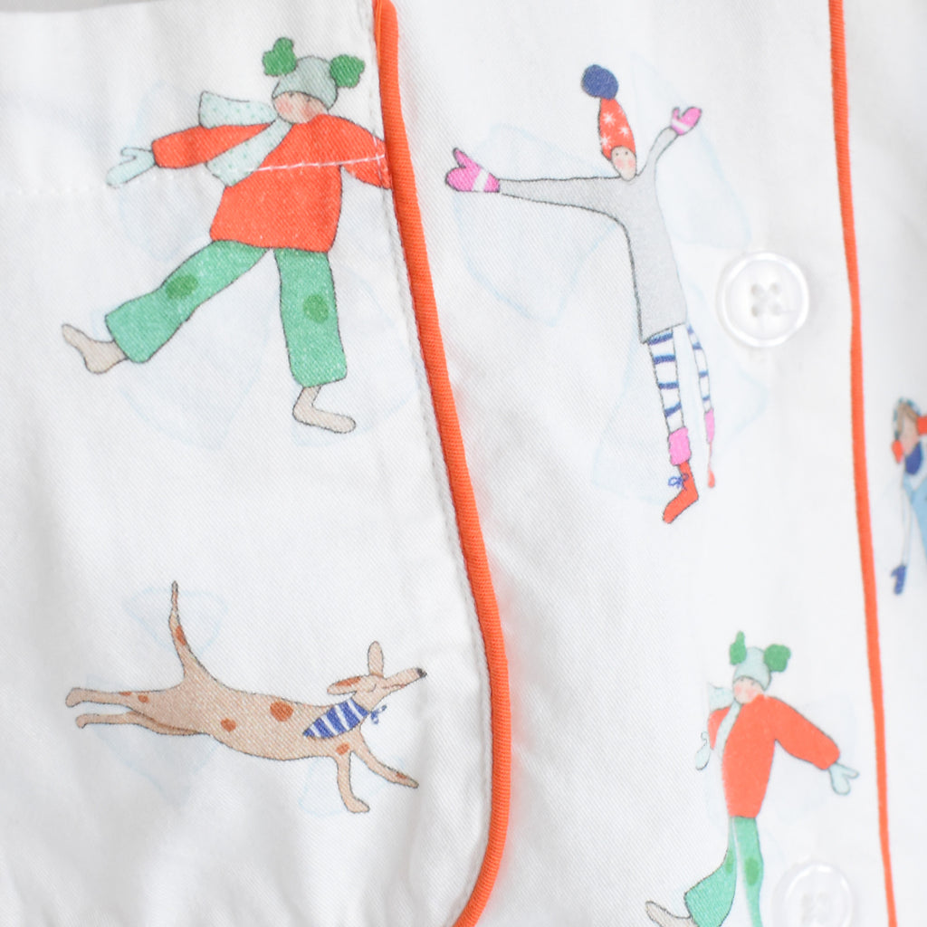 Snow Angels Pajama Set by Sara Fitz