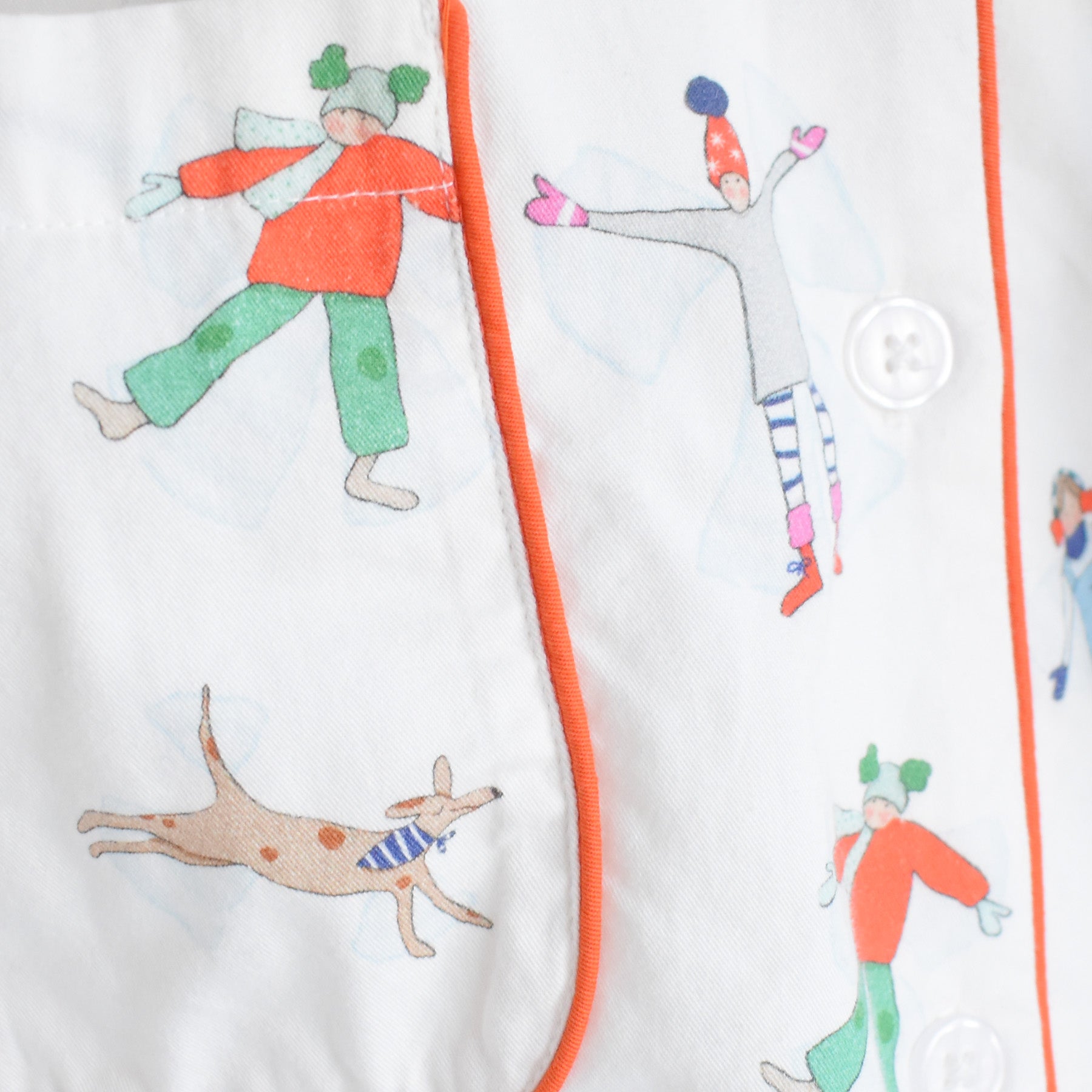 Snow Angels Pajama Set by Sara Fitz