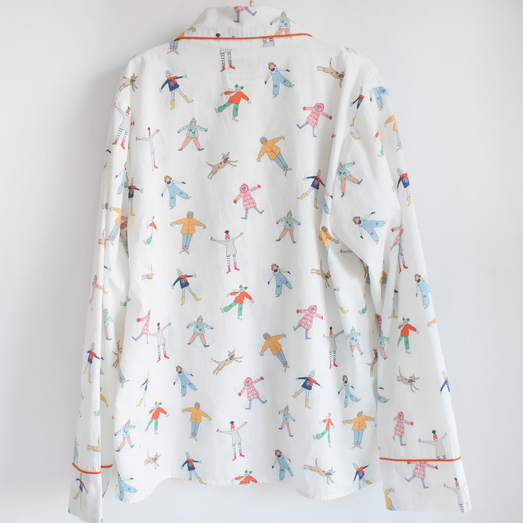 Snow Angels Pajama Set by Sara Fitz