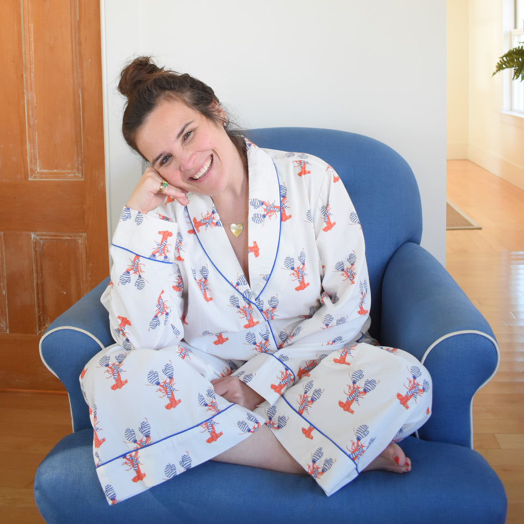 Cozy Lobster Pajama Set by Sara Fitz