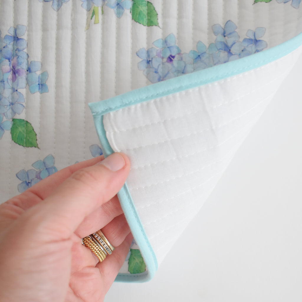 Hydrangea Placemats by Sara Fitz