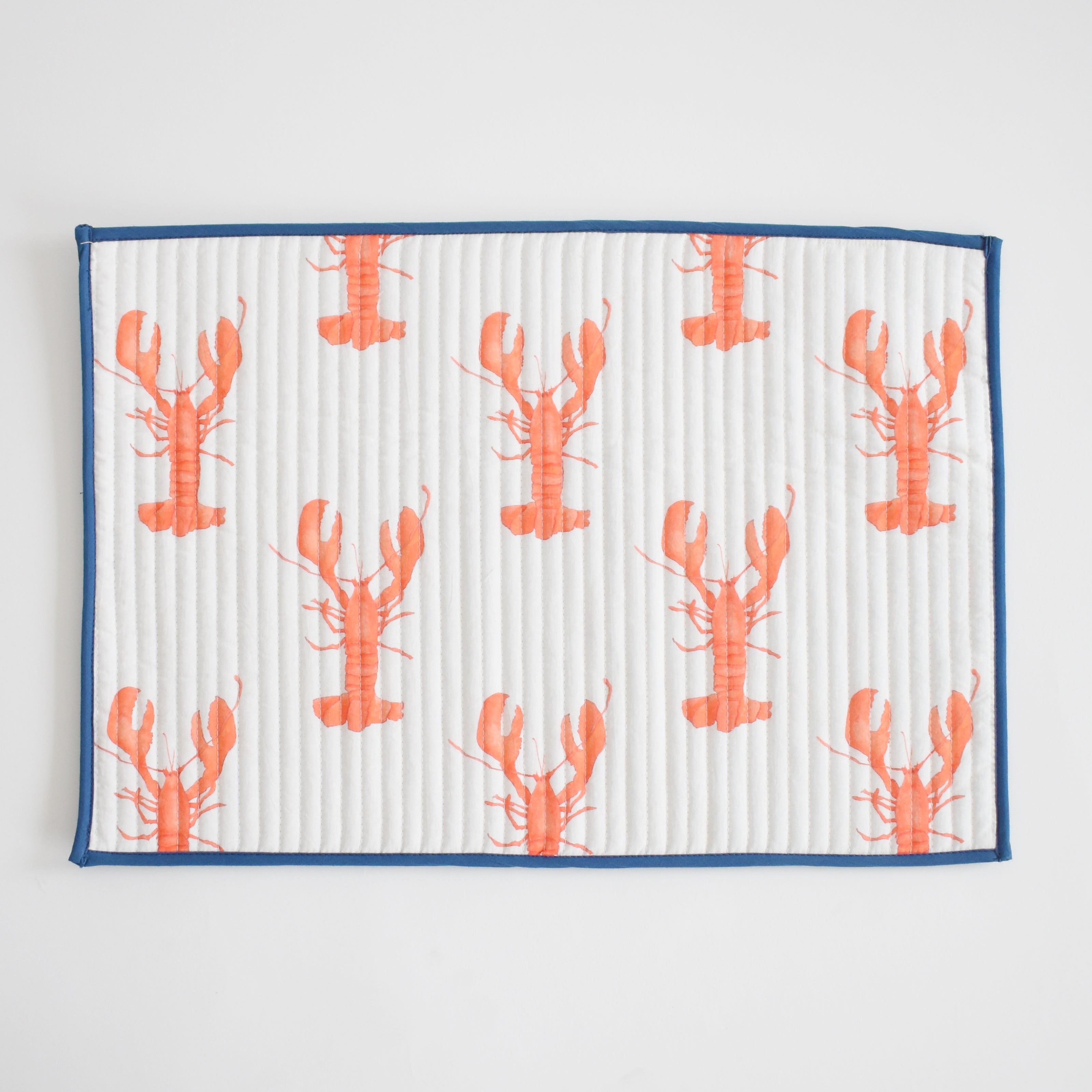 Lobster Placemats by Sara Fitz