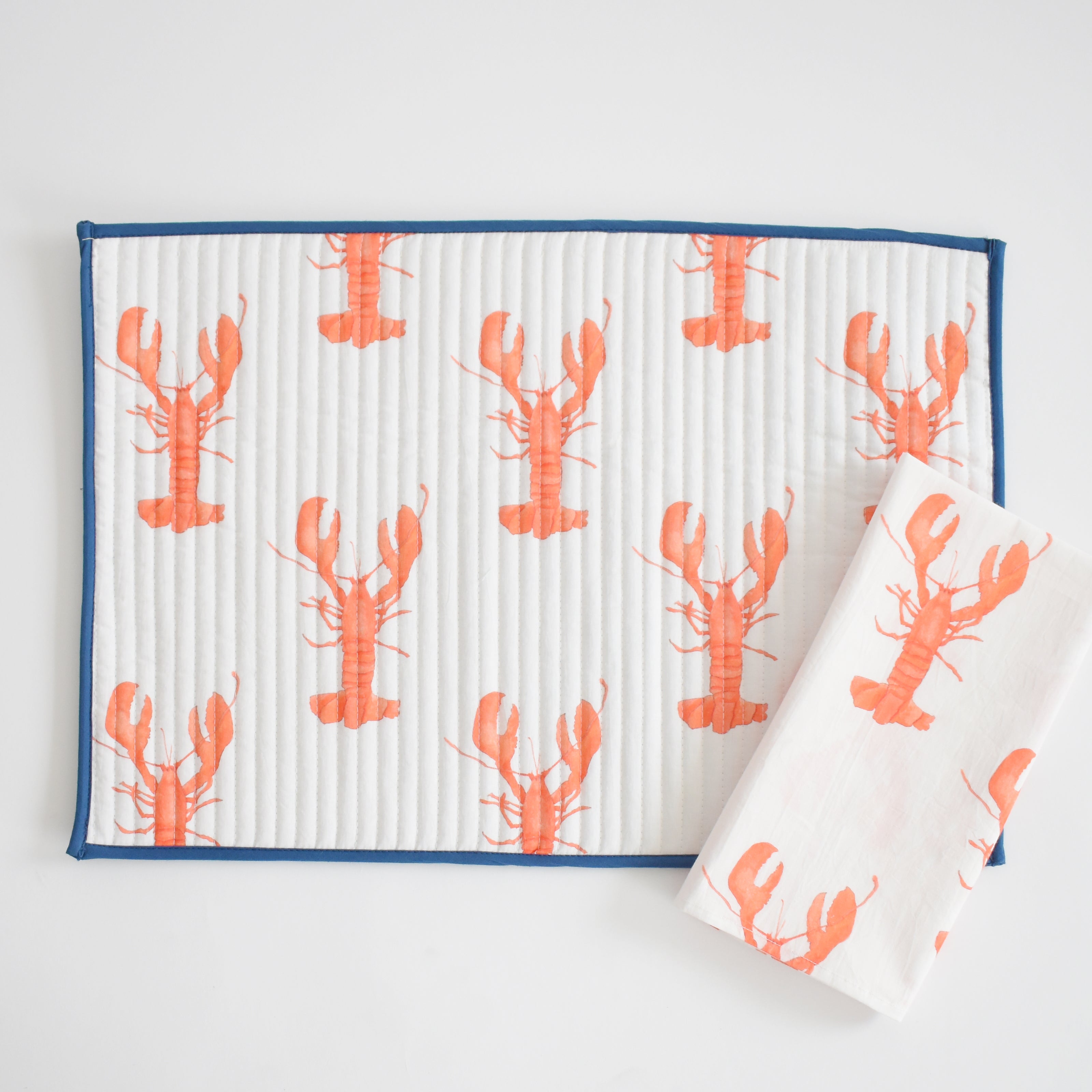 Lobster Placemats by Sara Fitz