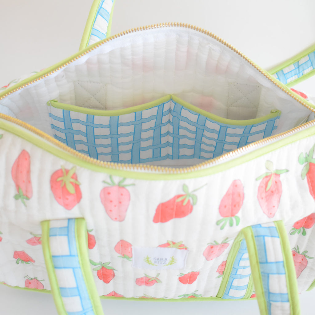 Purse, Strawberry by Sara Fitz