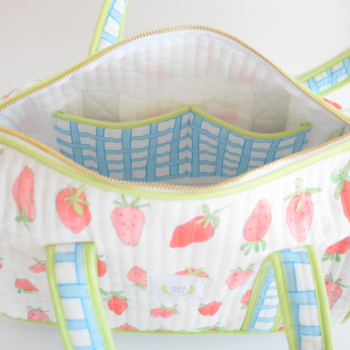 Purse, Strawberry by Sara Fitz