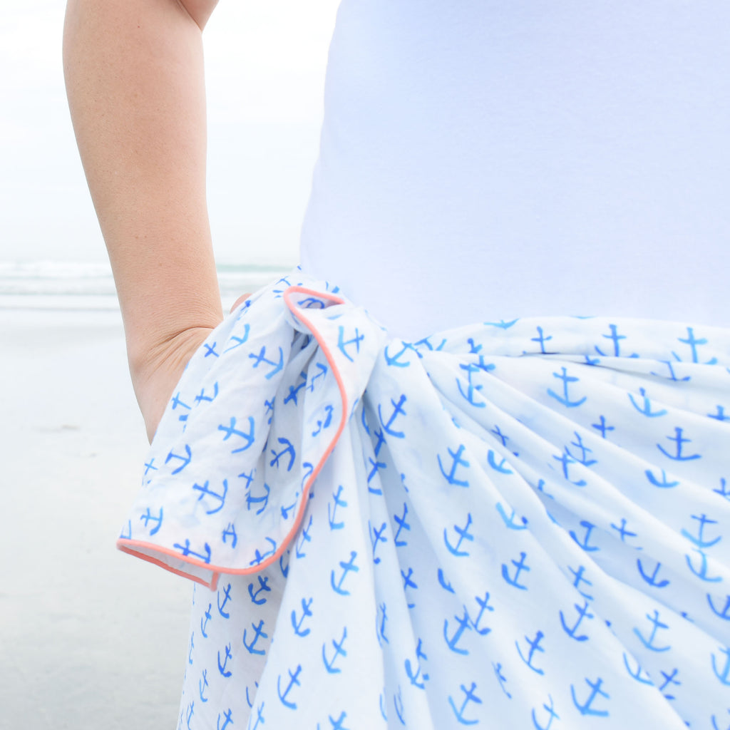 Sarong, Anchor by Sara Fitz