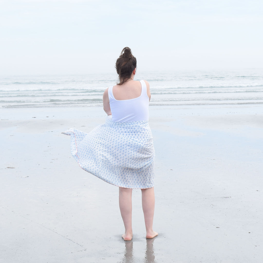 Sarong, Anchor by Sara Fitz