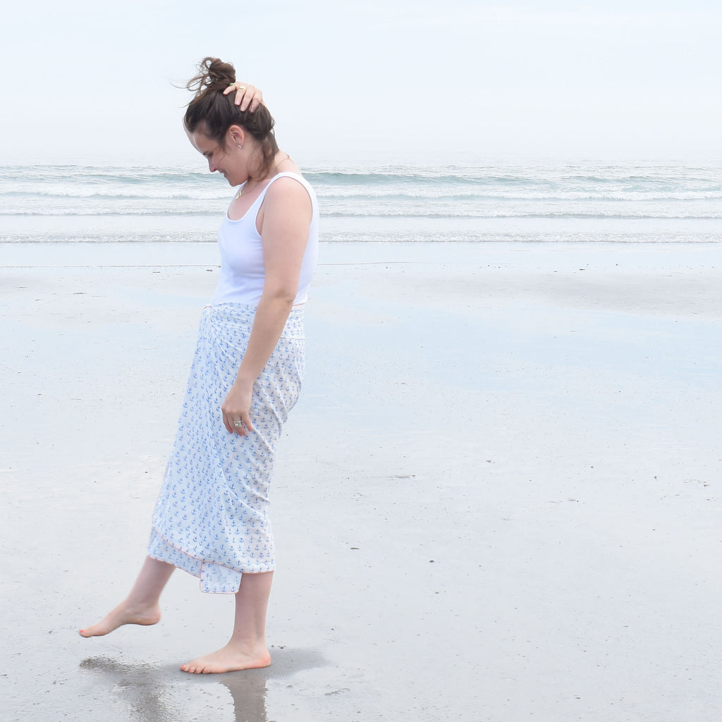 Sarong, Anchor by Sara Fitz