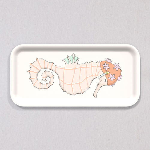 Small Seahorse Tray by Sara Fitz