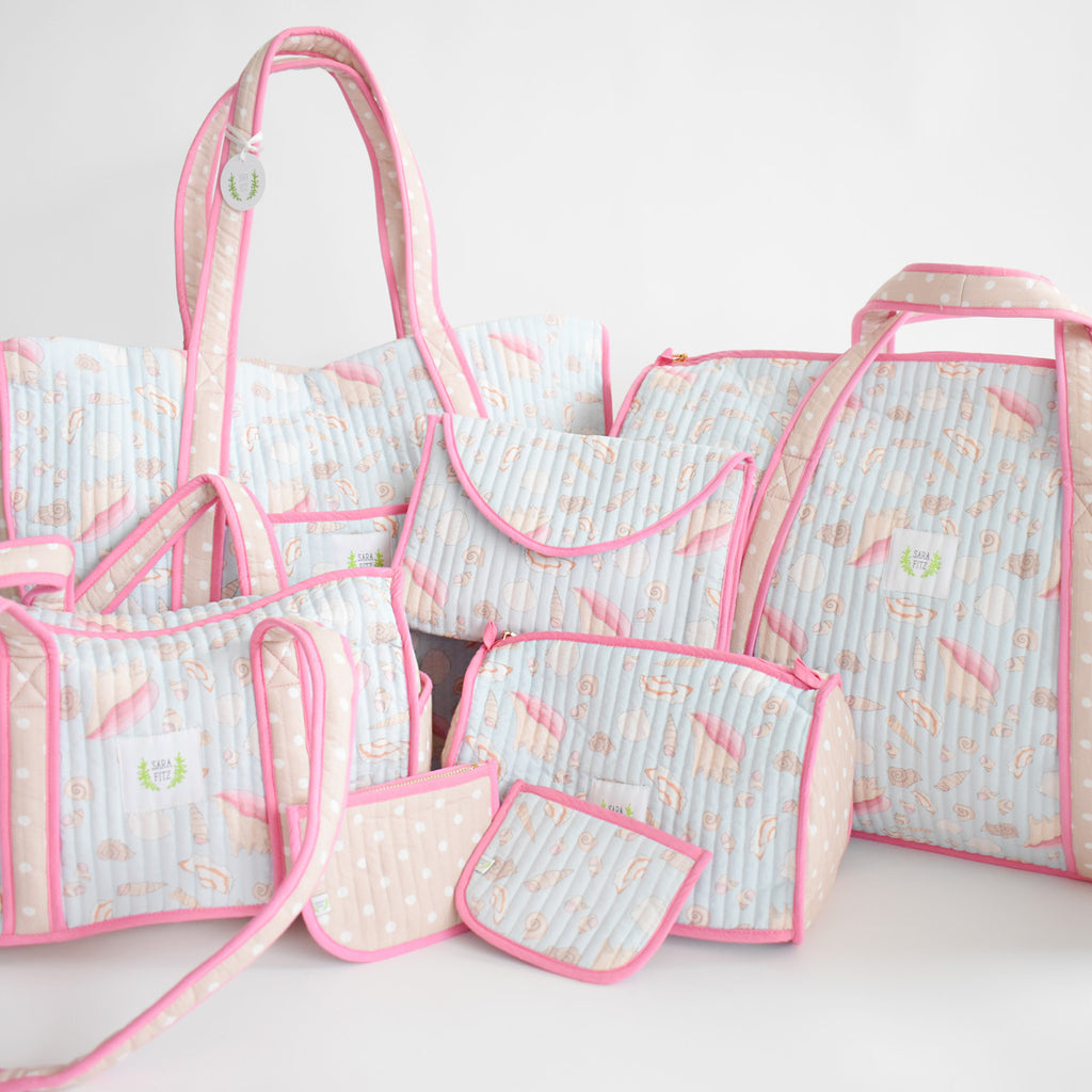 Weekender Tote, Shell by Sara Fitz