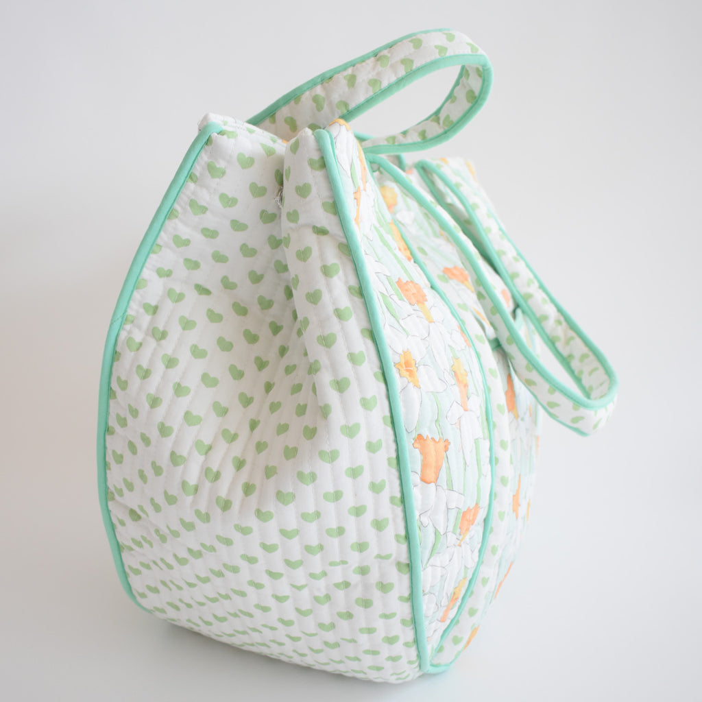 Expandable Tote, Daffy by Sara Fitz