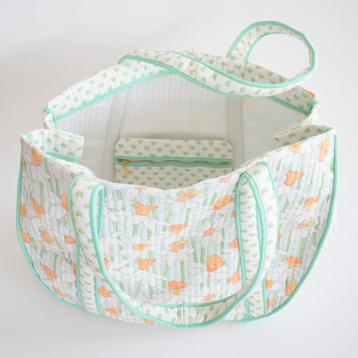 Expandable Tote, Daffy by Sara Fitz