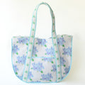 Expandable Tote, Hydrangea by Sara Fitz