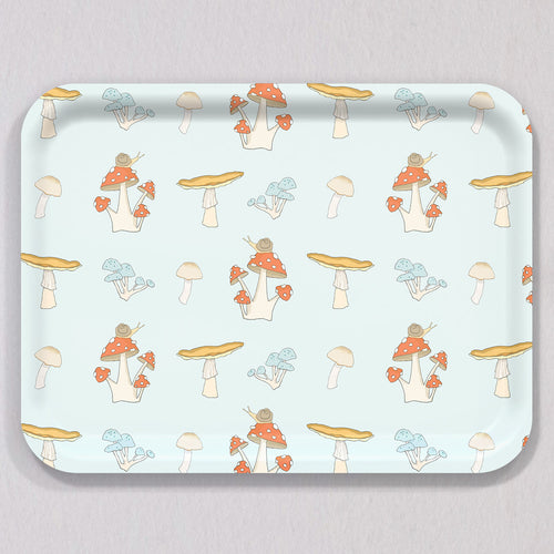 Large Mushroom Tray by Sara Fitz