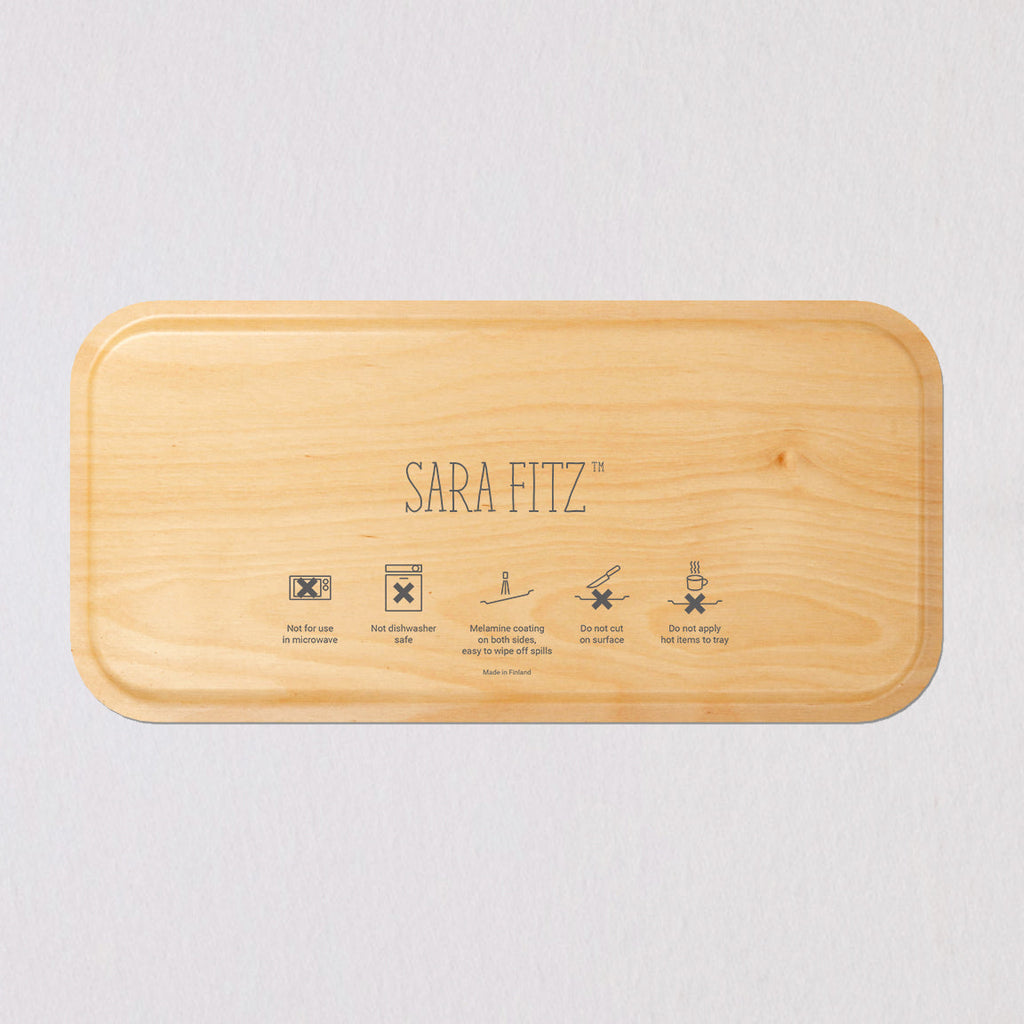 Small Blue Lobster Tray by Sara Fitz