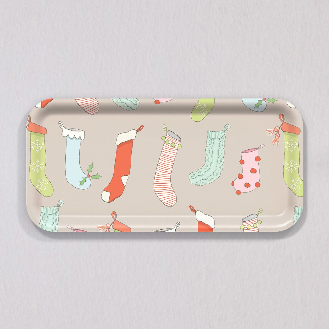 Small Stockings Tray by Sara Fitz
