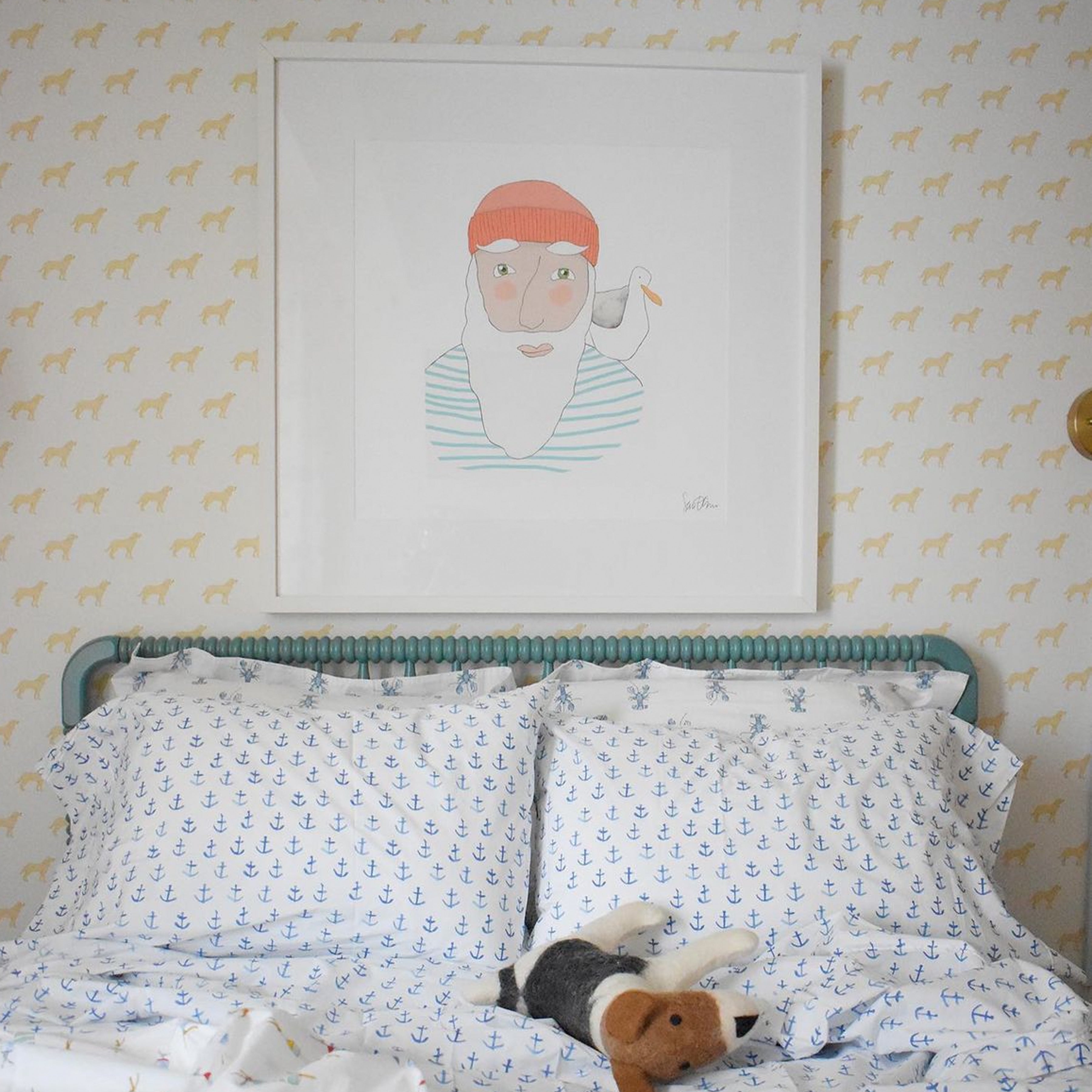 Golden Pup Wallpaper by Sara Fitz