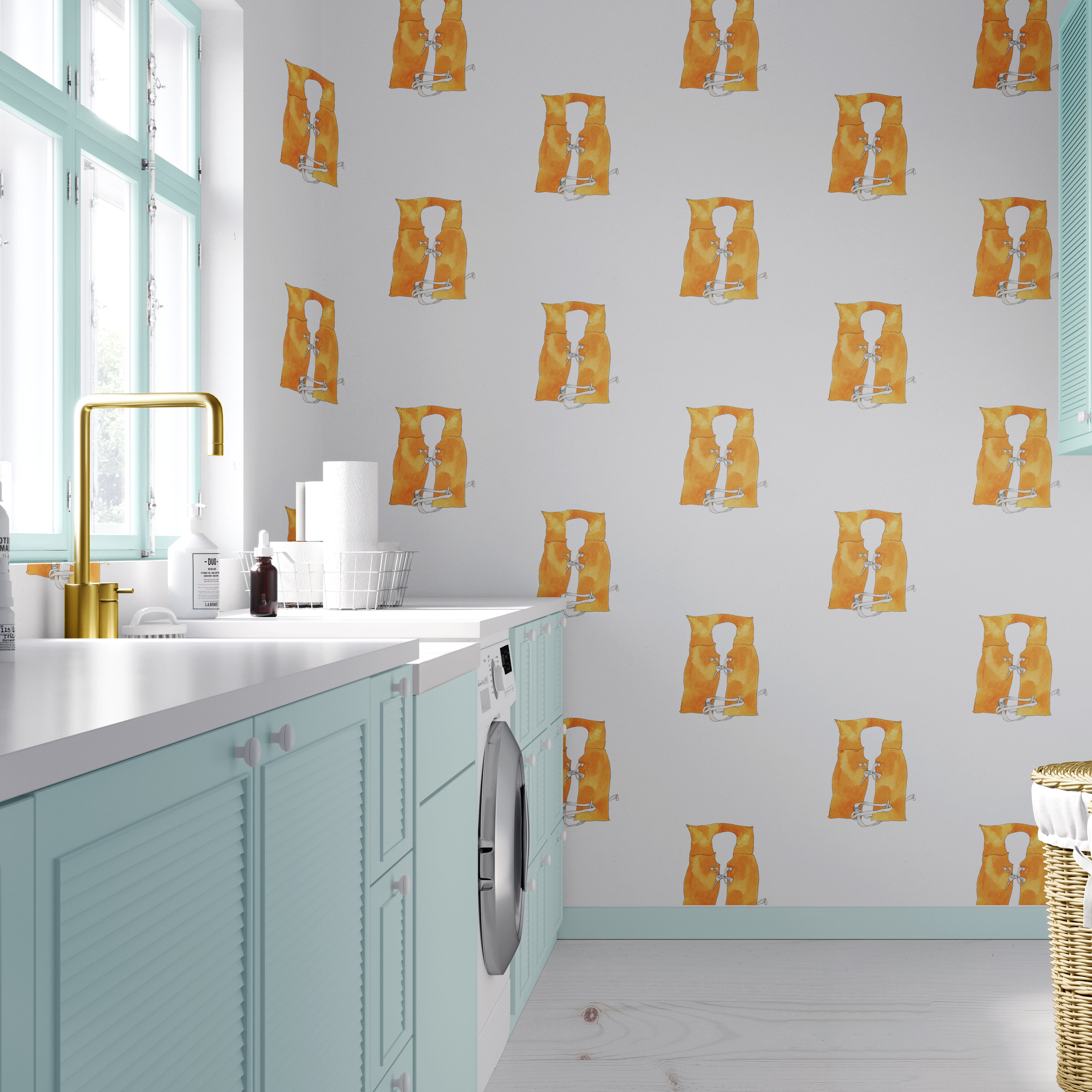 Life Jacket Wallpaper by Sara Fitz