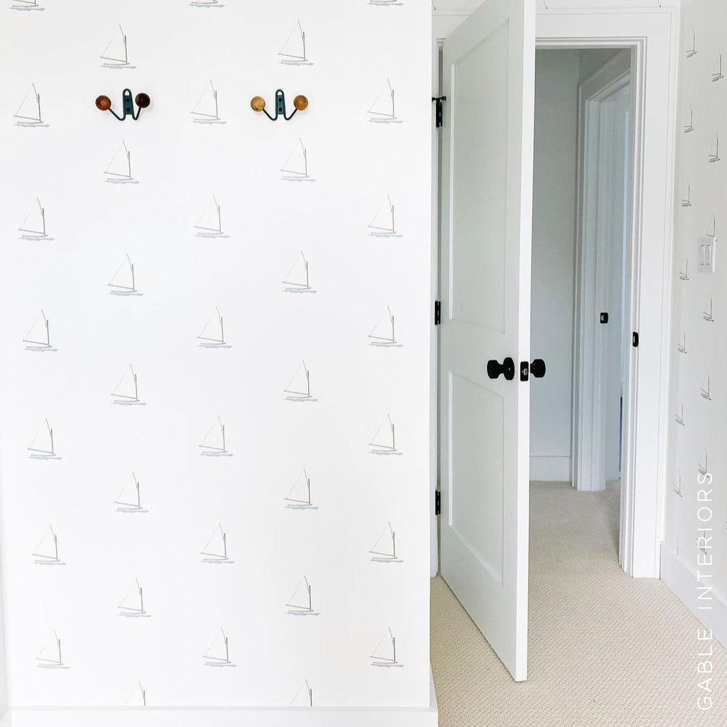 Sailboat Wallpaper by Sara Fitz