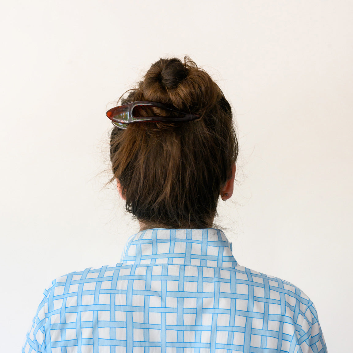 Classic Shirt Dress, Blue Weave by Sara Fitz