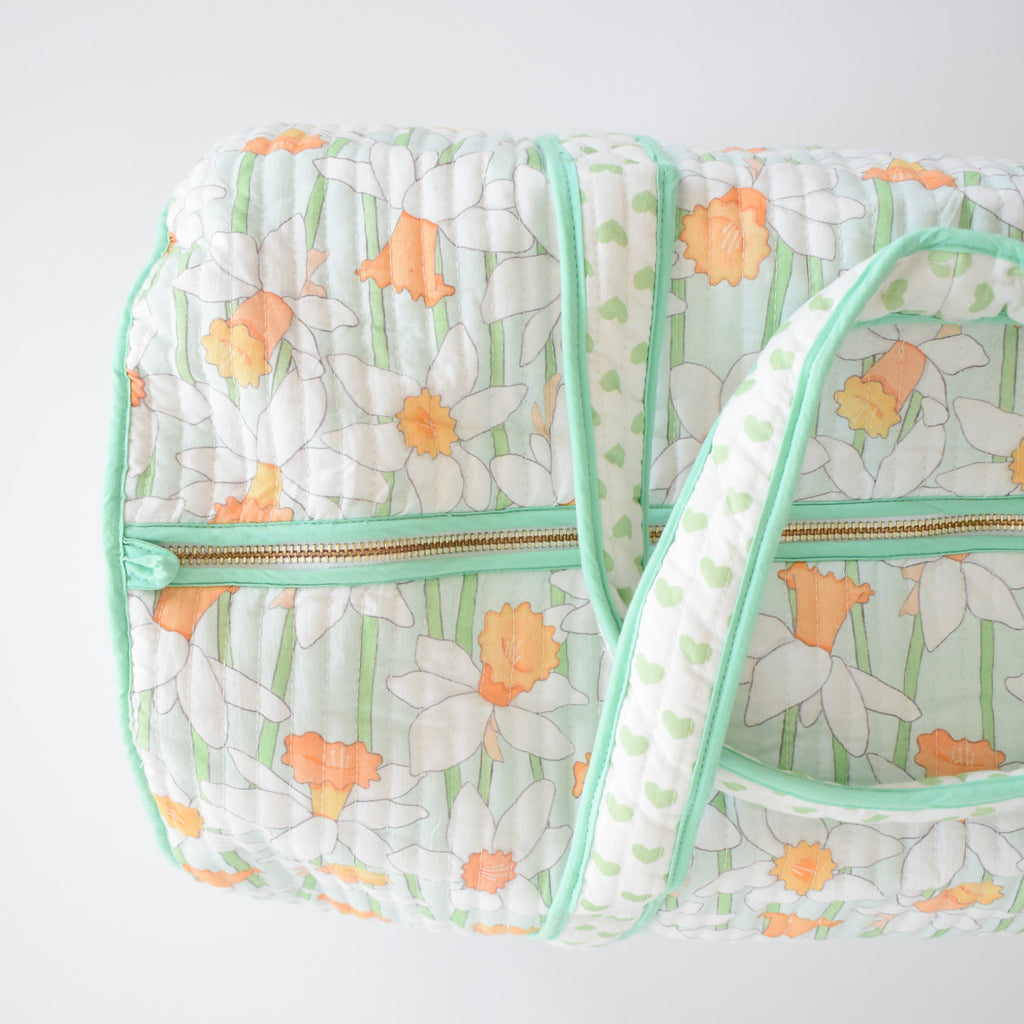 Weekender Tote, Daffy by Sara Fitz