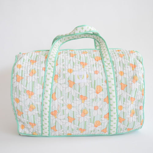 Weekender Tote, Daffy by Sara Fitz
