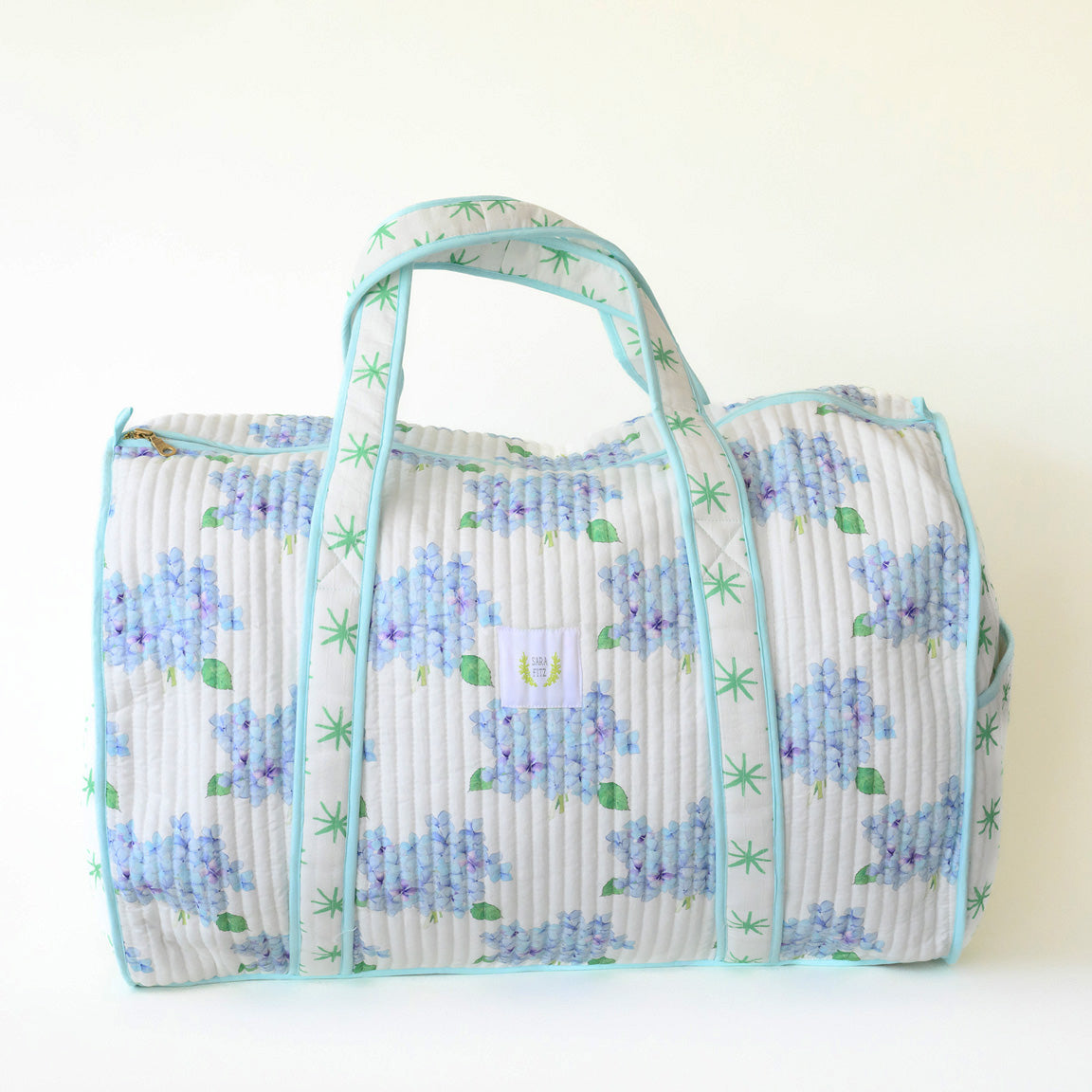 Weekender Tote, Hydrangea by Sara Fitz