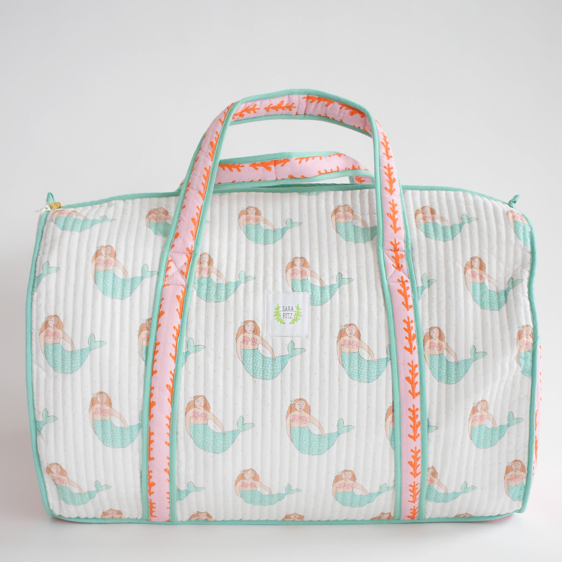 Weekender Tote, Mermaid by Sara Fitz