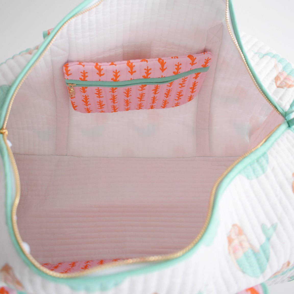 Weekender Tote, Mermaid by Sara Fitz