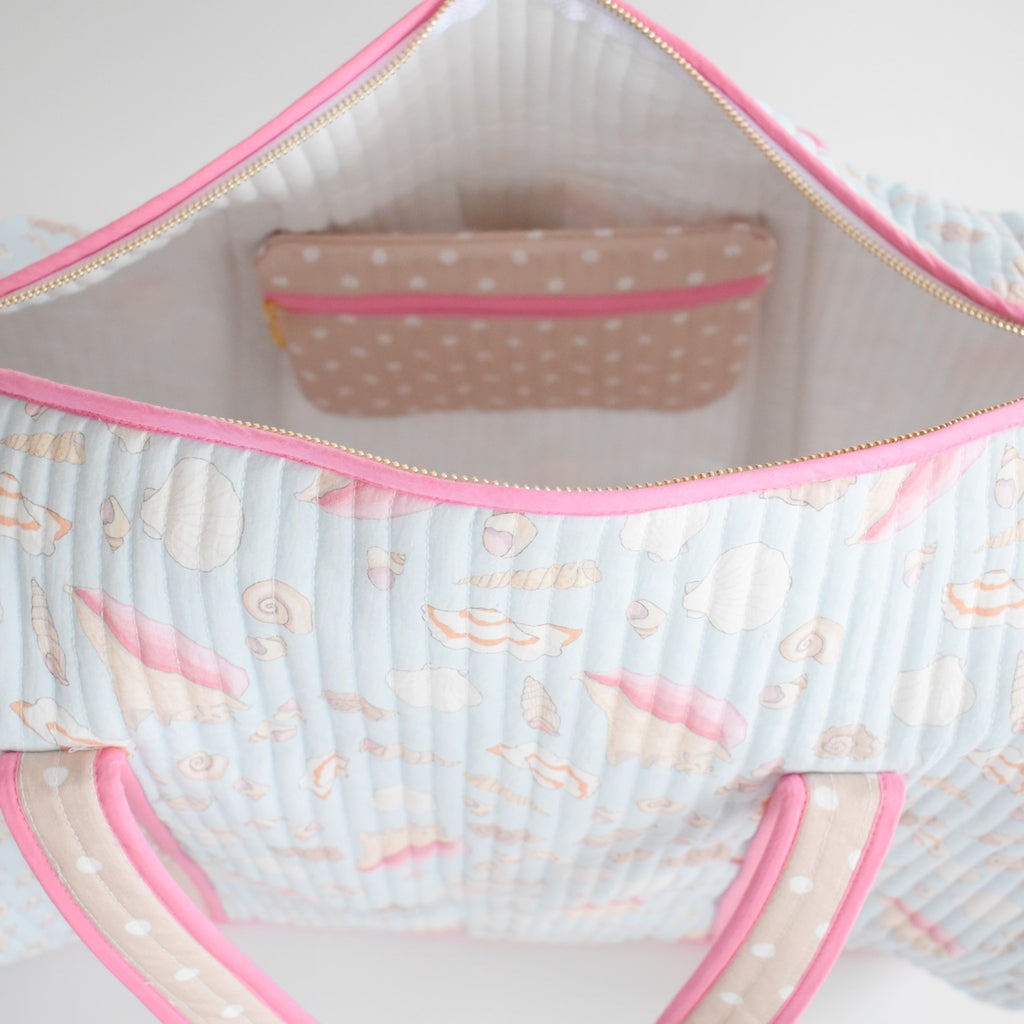 Weekender Tote, Shell by Sara Fitz