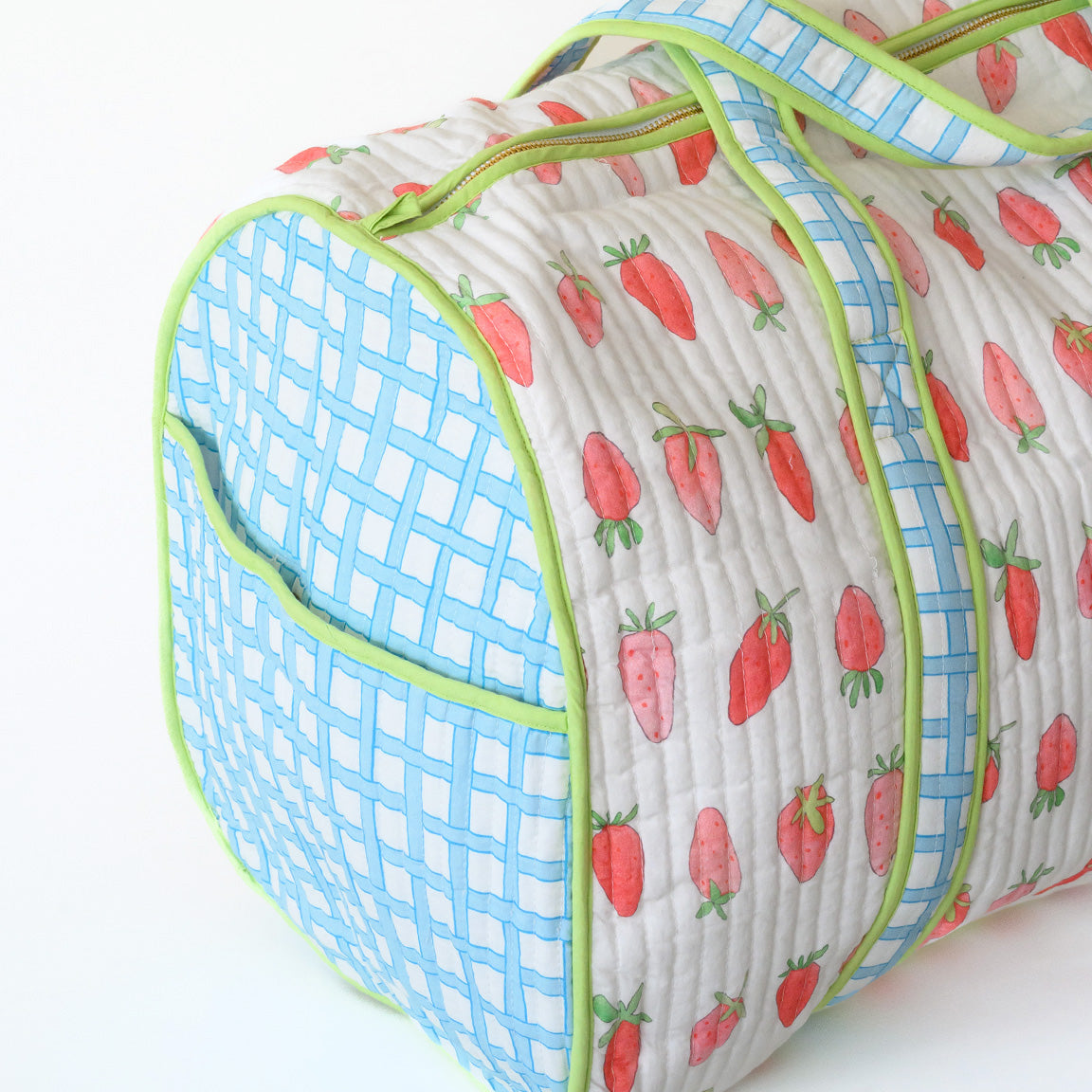 Weekender Tote, Strawberry by Sara Fitz