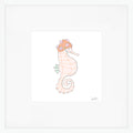 Seahorse Art Print by Sara Fitz