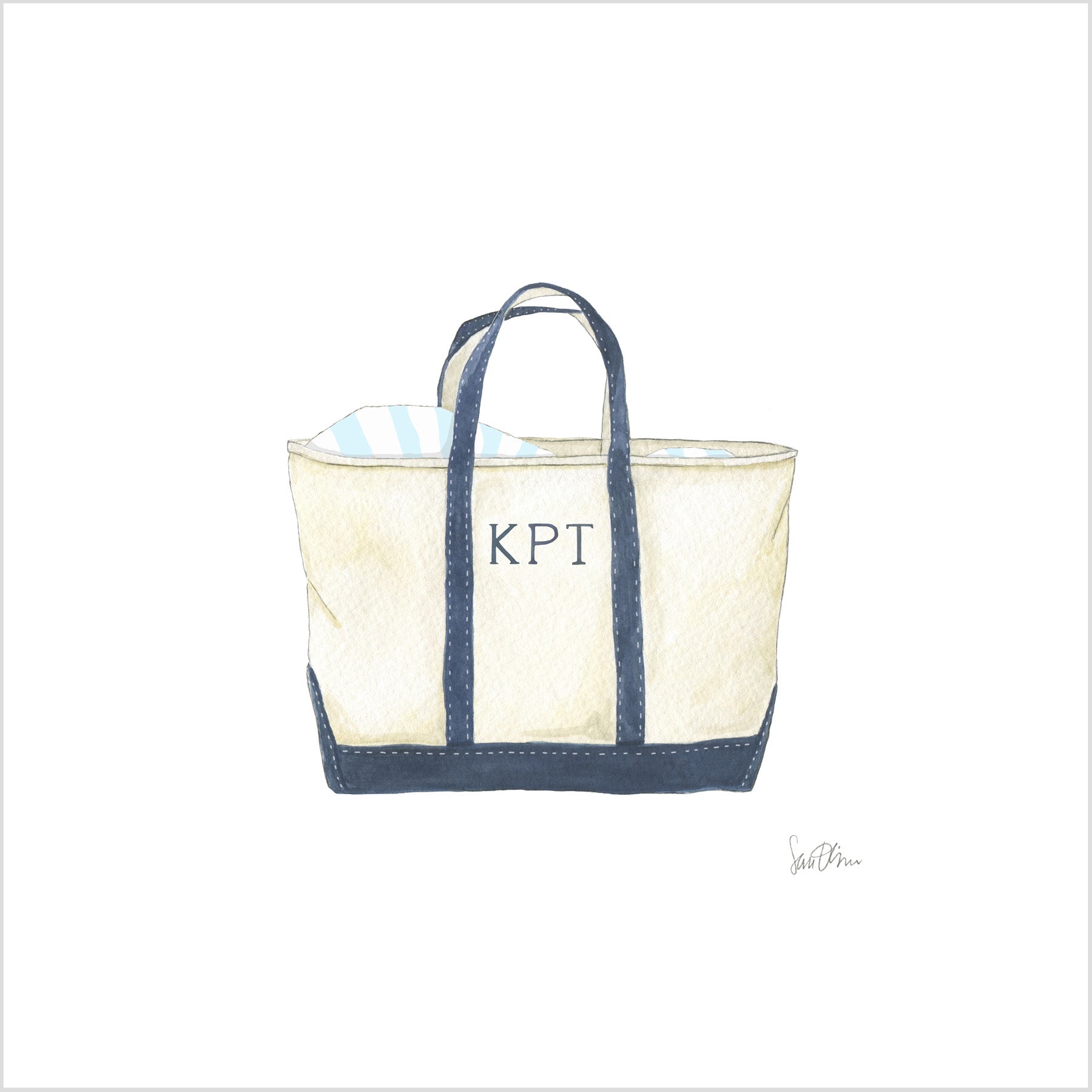 Totes Local Art Print - KPT by Sara Fitz