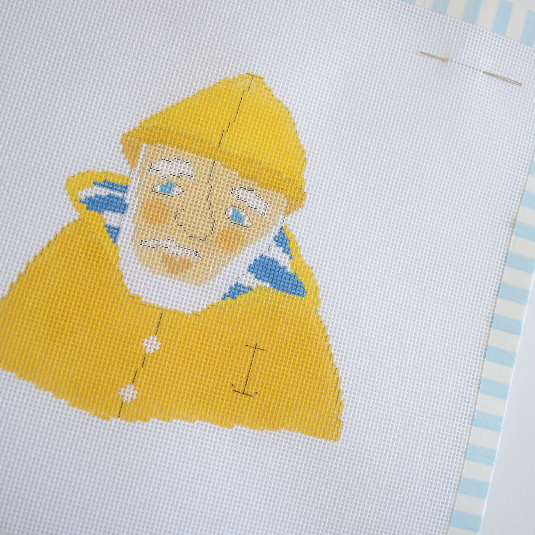 Skipper Slicker Needlepoint