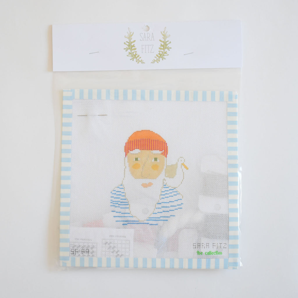 Skipper Stripes Needlepoint