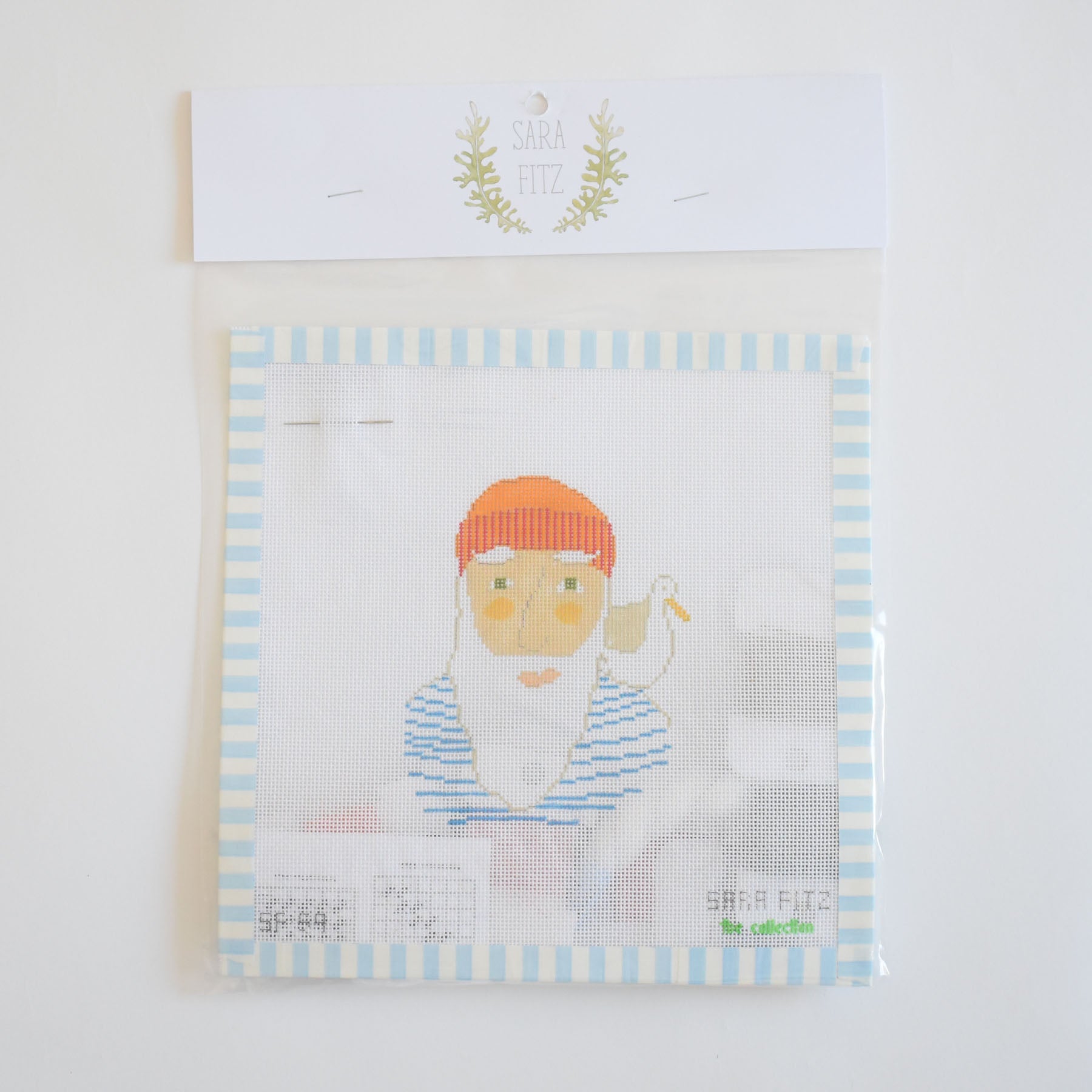 Skipper Stripes Needlepoint