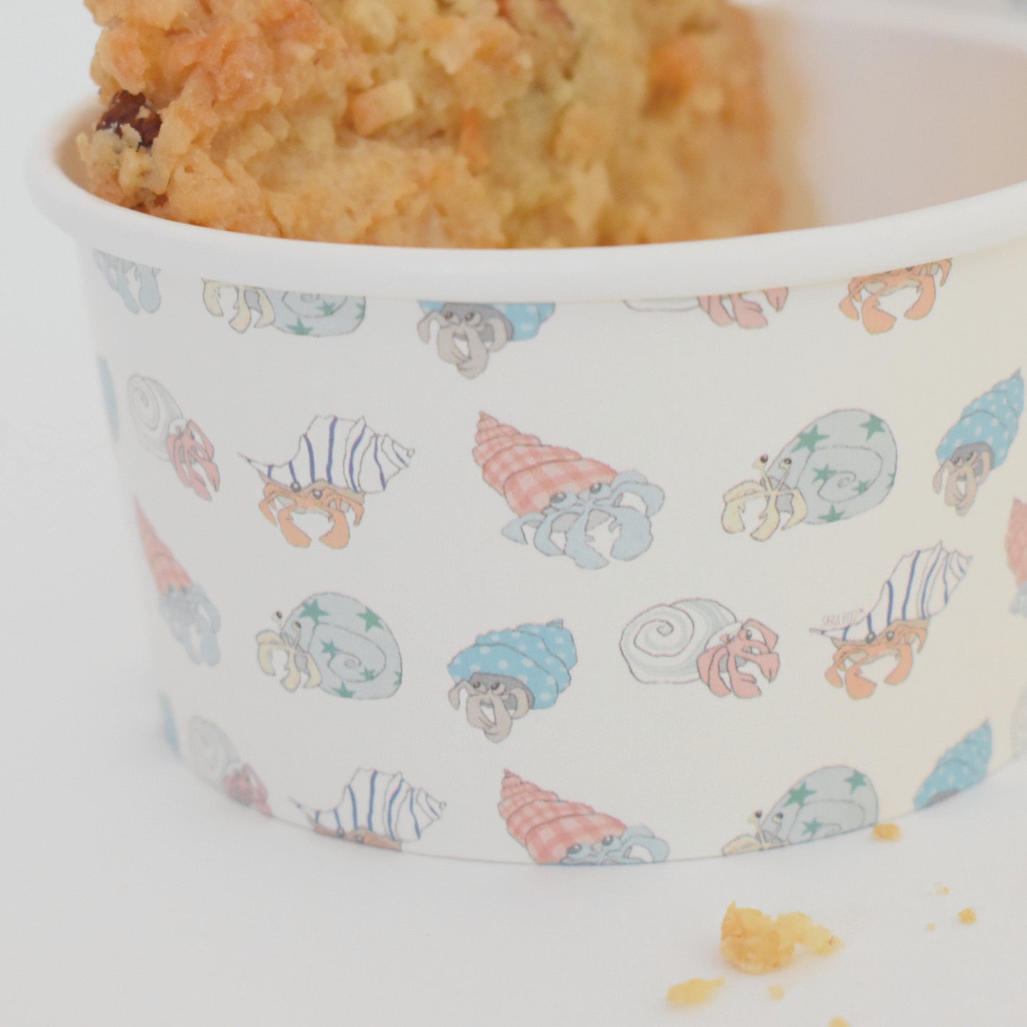 Hermit Crab Snack Cups by Sara Fitz