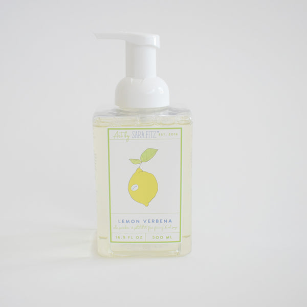 Sara Fitz Lemon Foaming Soap With Lemon Verbena